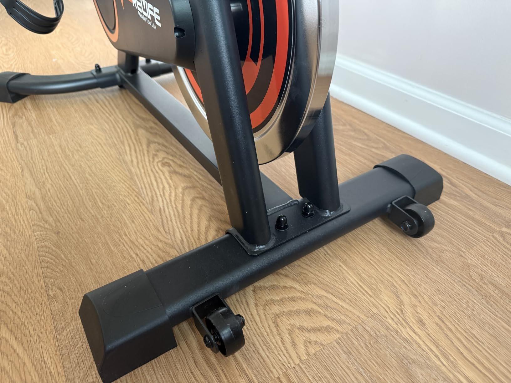 RELIFE REBUILD YOUR LIFE Exercise Bike, Friction Stationary Bike for Home customer photo 1