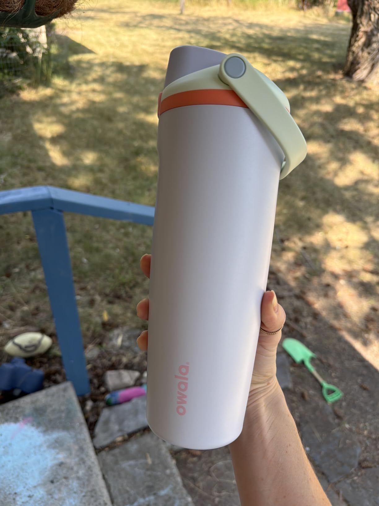 Owala FreeSip Sway Stainless Steel Water Bottle 30 oz Off Road customer photo 2