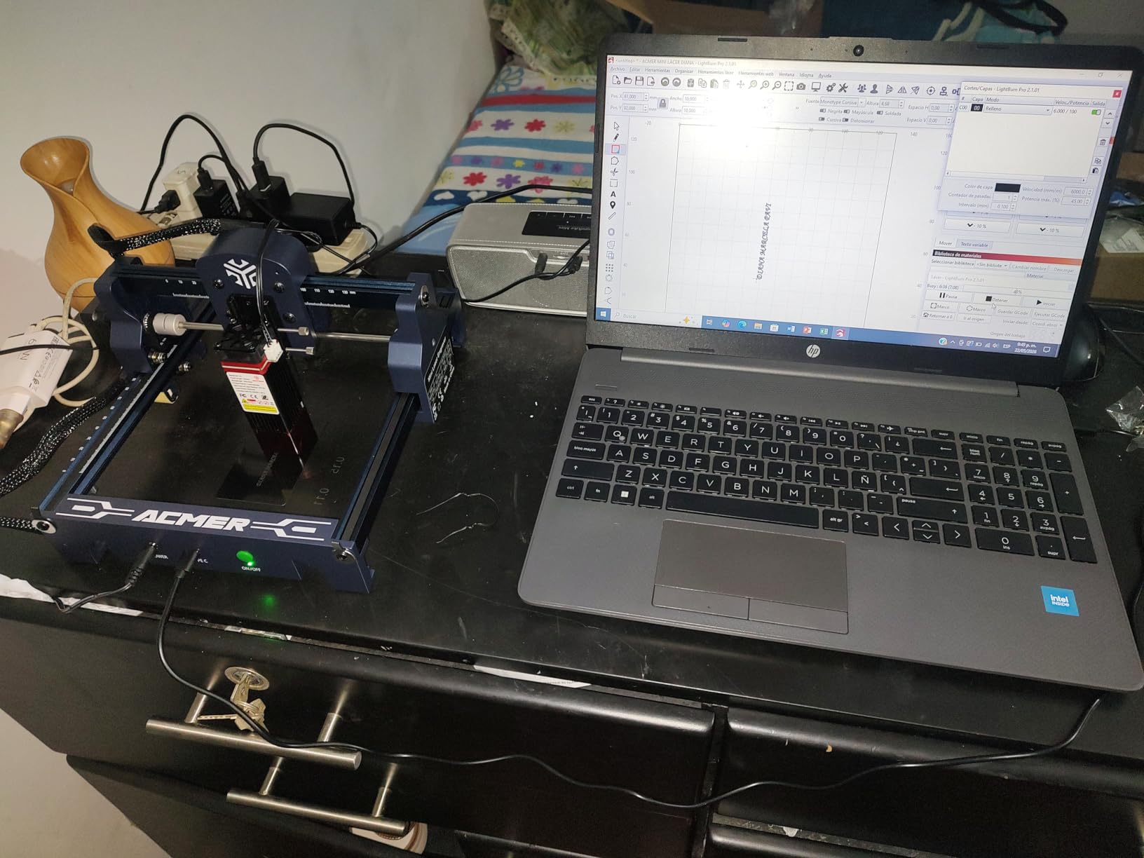 ACMER S1 Laser Engraver Machine, 2500mW Lazer Cutter for Wood and Acrylic customer photo 1