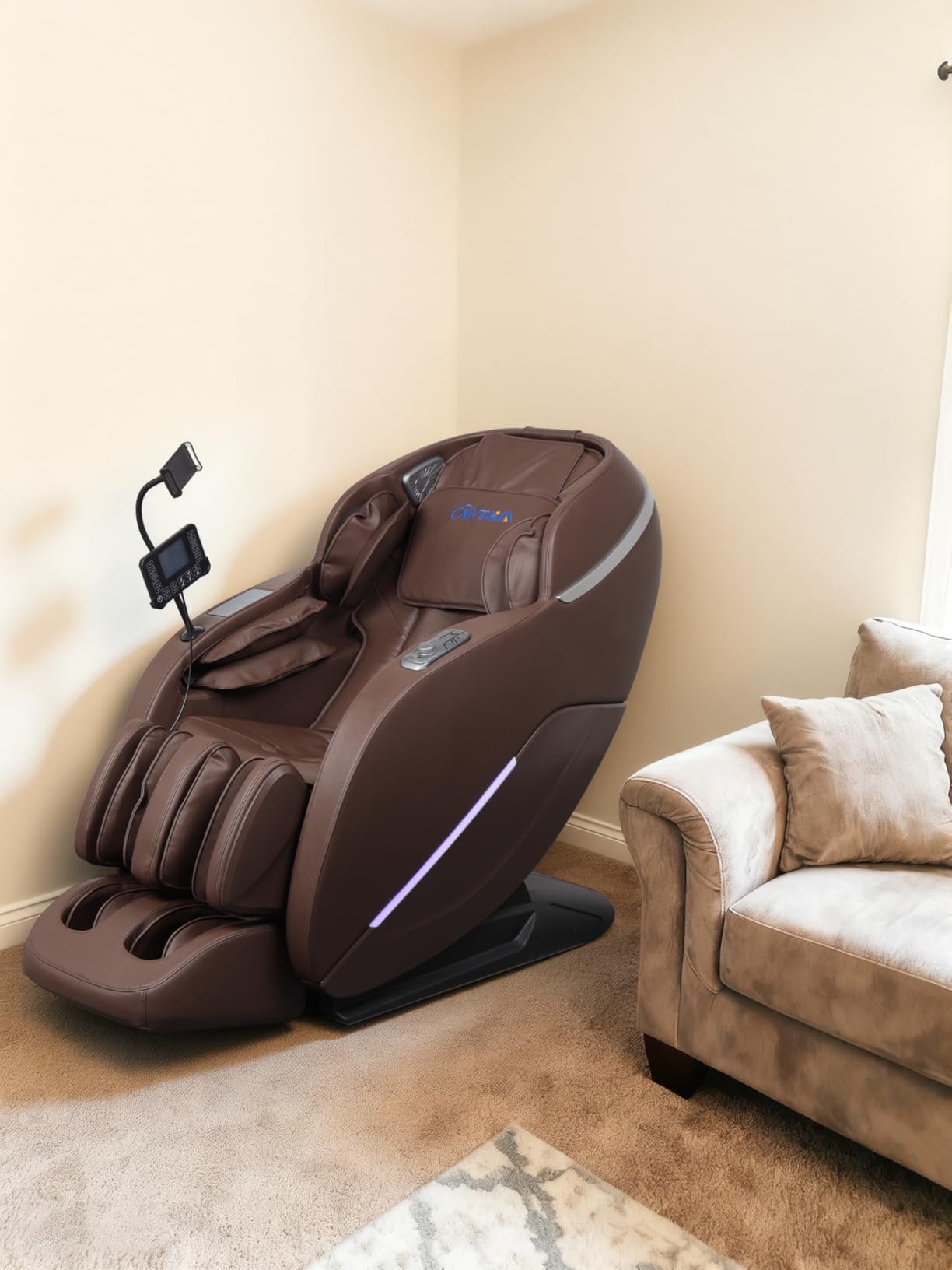 MYTHIA 4D Full Body Massage Chair Recliner, 55