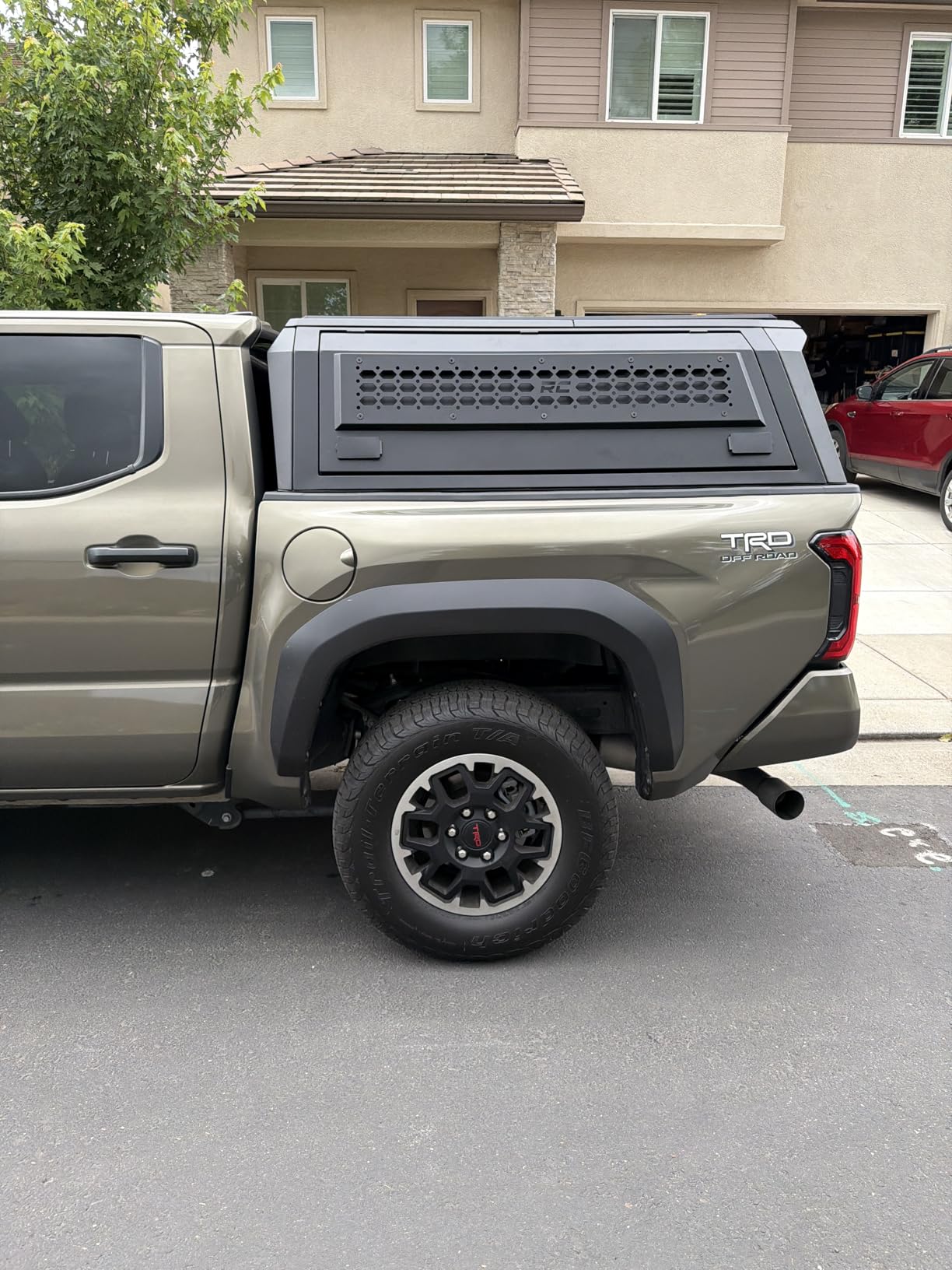 Rough Country Truck Bed Cap Topper for Toyota Tacoma (2024-2026) 5' Bed - Modular Design, Locking Gullwing Access Doors, Molle Panels, LED Interior Lighting customer photo 1
