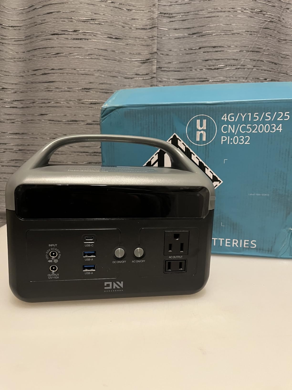 Portable Power Station 350W with 40W Foldable Solar Panel, 288Wh LiFePO4 Battery Solar Generator,110V/600W Surge Backup,Outdoor Power Bank for Hurricane Emergency,RV,Camping,Laptops,Off-Grid living customer photo 1