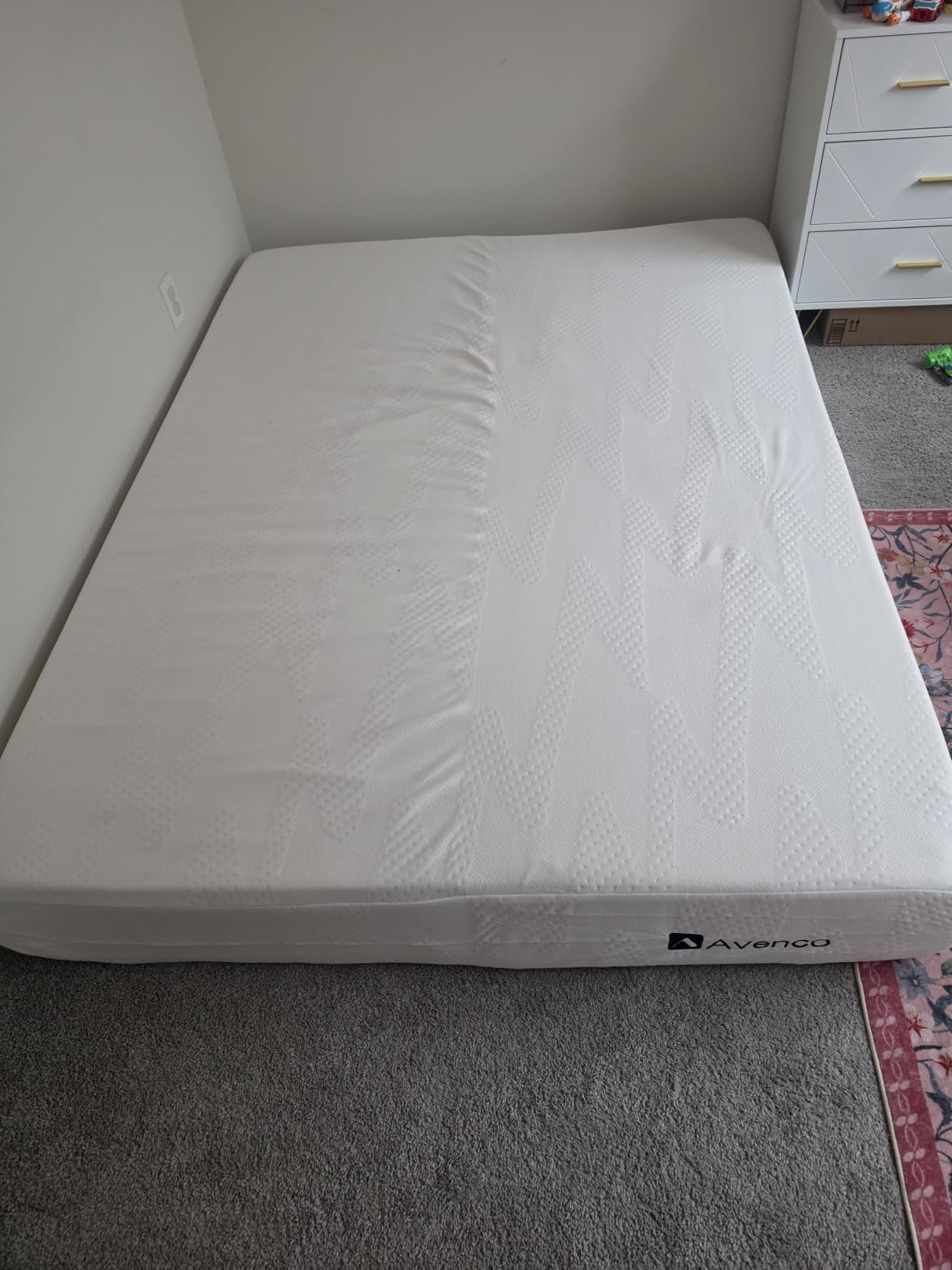 Avenco Twin Mattress, 5 Inch Twin Size Mattress, Gel Memory Foam Mattresses for Cooling Night Sleep & Pressure Relief, Colchones Fiberglass Free CertiPUR-US Certified customer photo 1