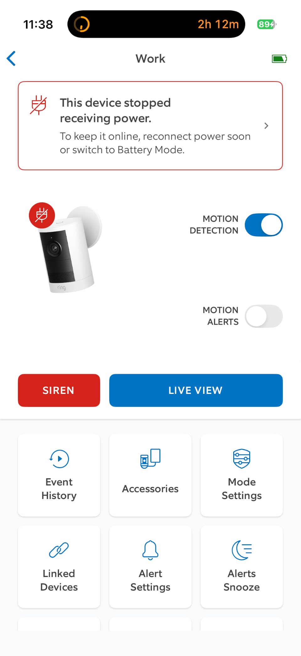 Ring Outdoor Cam 2K (newest model), Battery, Home or business security, Wide-Angle Retinal 2K Video, 6x Enhanced Zoom, Night Vision, White customer photo 1