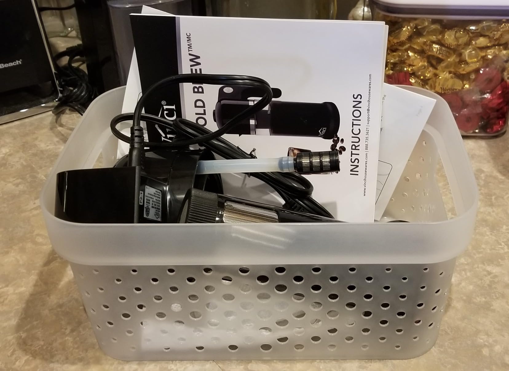VINCI Express Electric Cold Brew Coffee Maker, 10-Minute Fast Brewer (47oz) customer photo 1
