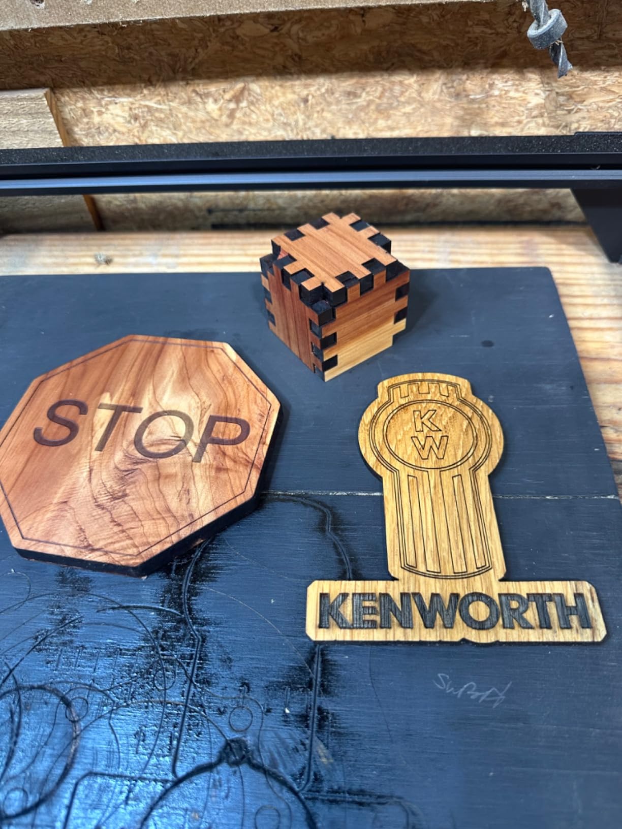 LONGER Ray5 Laser Engraver and Cutter Machine,20W Laser Engraver, 400×356mm customer photo 2