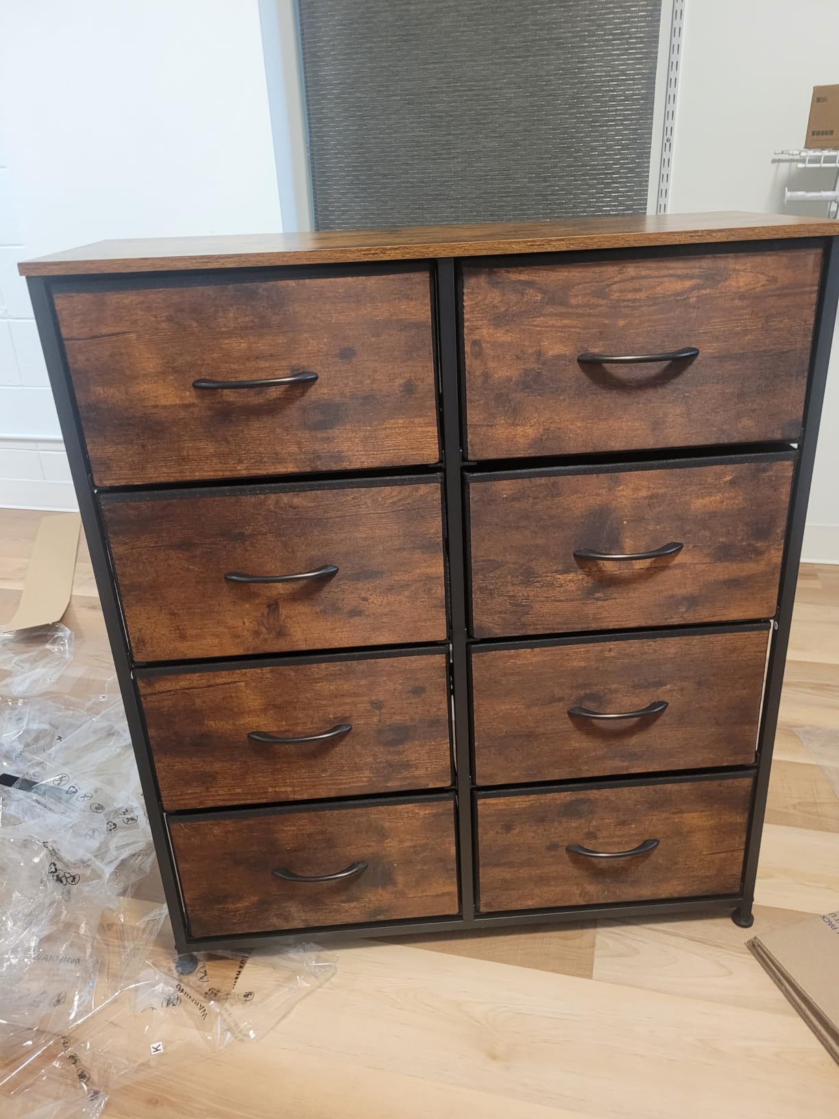 Sweetcrispy 8 Drawer Dresser for Bedroom, Large Fabric Storage Tower customer photo 1