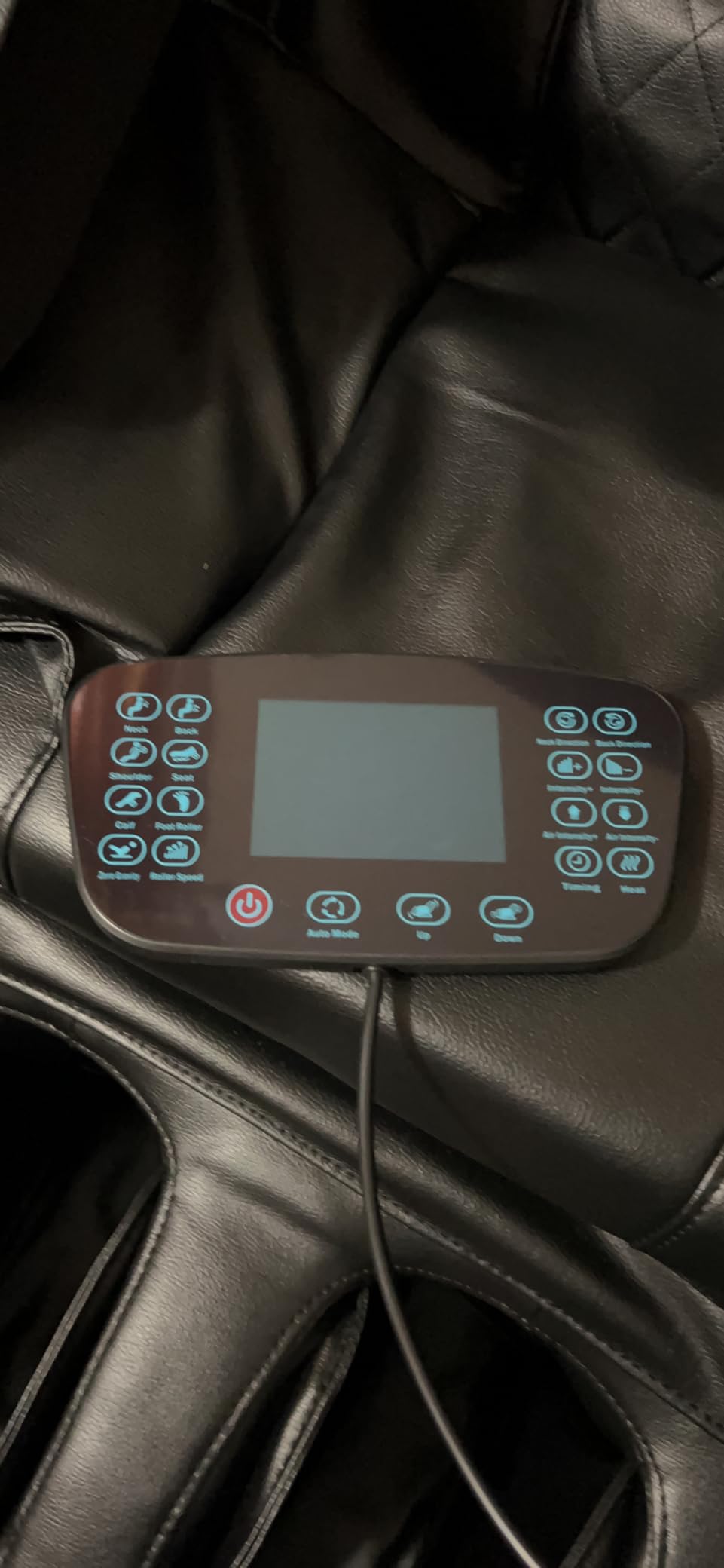 Mazzup Full Body Zero Gravity Shiatsu Massage Chair with Fully Assembled, LCD Screen, Shortcut Keys, USB Charging Port, Heat, for Loved Ones, Parents, Black customer photo 1