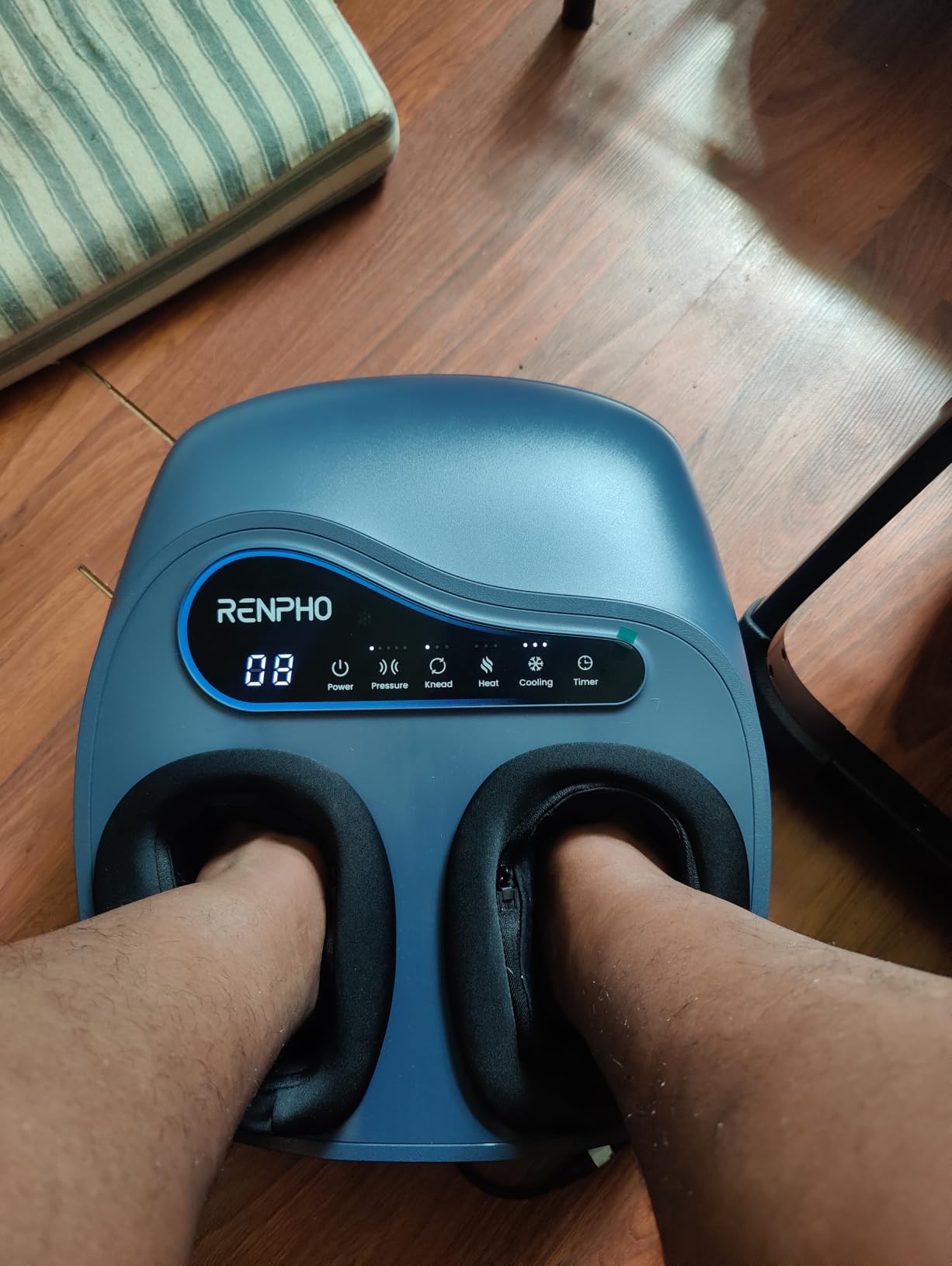 RENPHO Thermacool 2-in-1 FSA Foot Massager with Heat & Cold, HSA Eligible customer photo 1