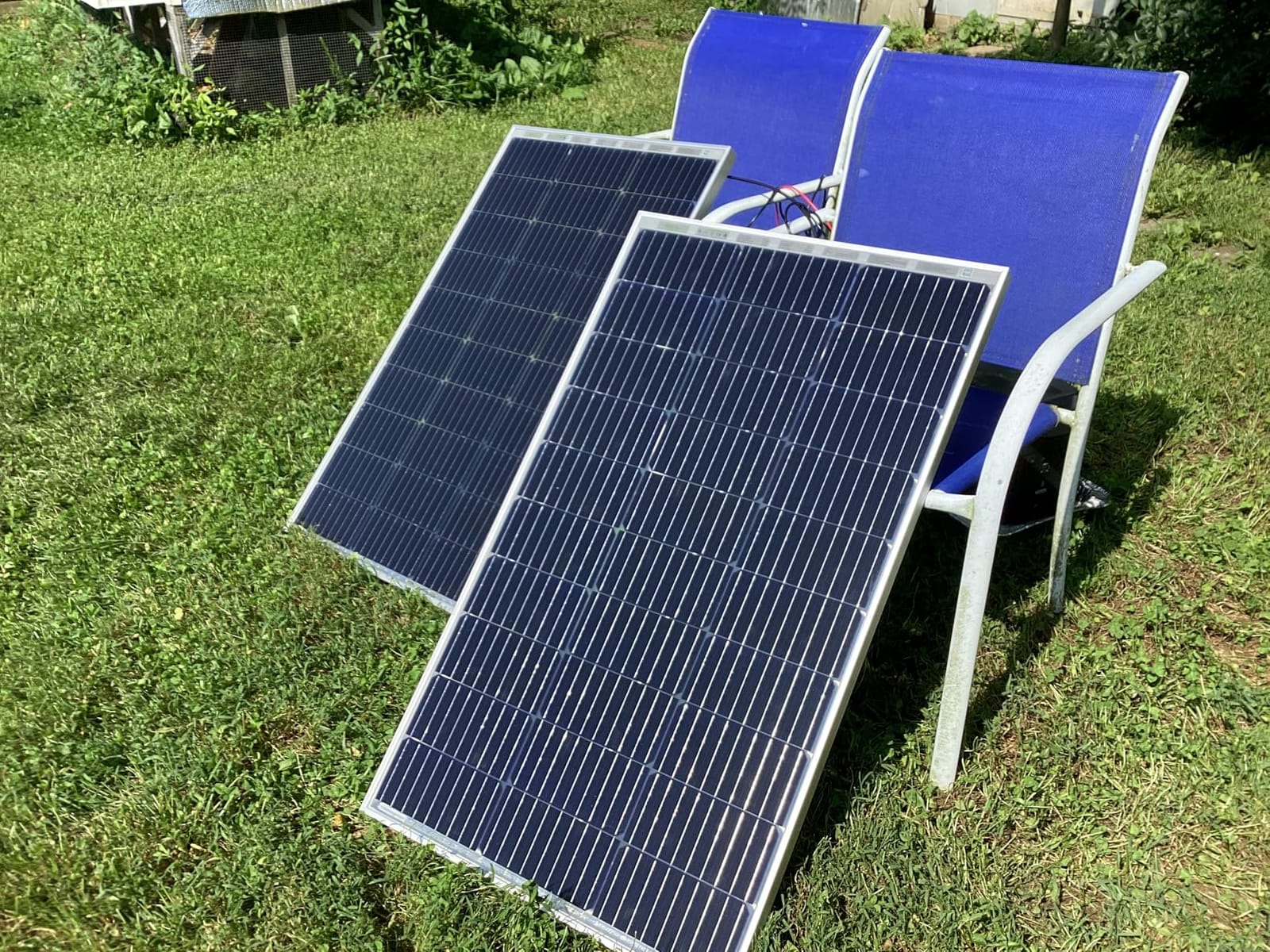 HQST 400W Solar Panel, 2 * 200W, N-Type, Bifacial, 16BB, 25.4% Efficiency, customer photo 1