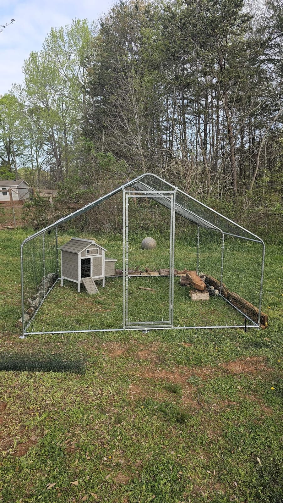 Walk-in Chicken Coop 234
