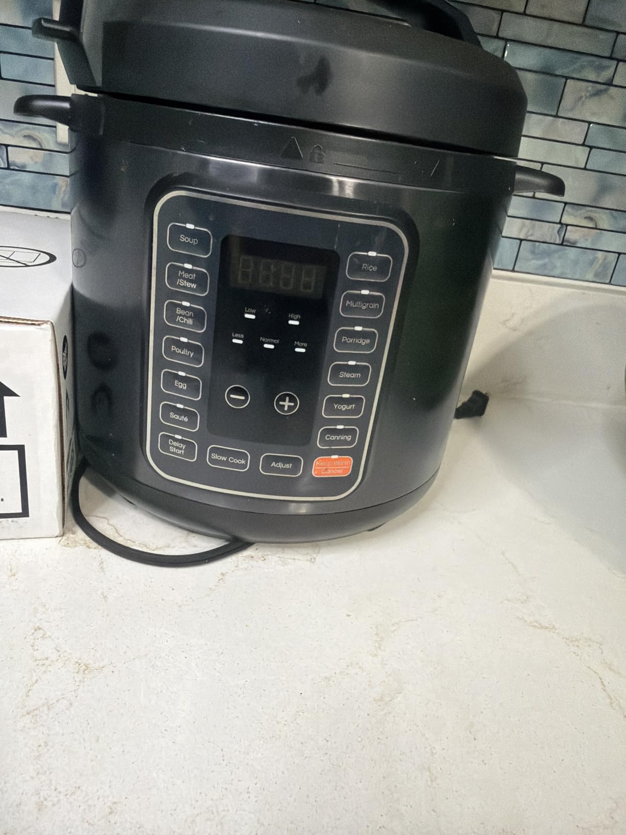 Sweetcrispy 16-in-1 Electric Pressure Cooker 8QT, 12-Preset Multi Cookers with Ceramic Pot, Slow Cook Rice Steamer Sauté Soup Yogurt Maker and More, Recipe Book customer photo 1