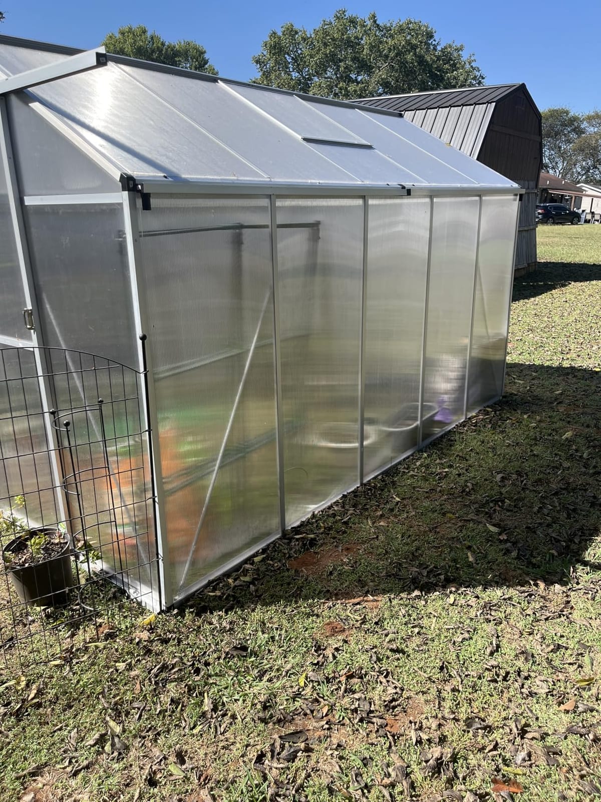 Garvee 6x10 FT Greenhouse - Large Aluminum Greenhouses for Outdoors customer photo 1