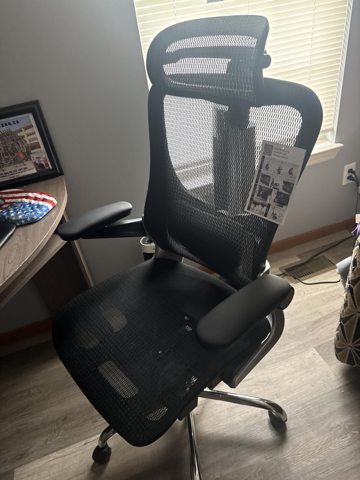 marrap Ergonomic Office Chair, Adjustable Lumbar Support customer photo 2