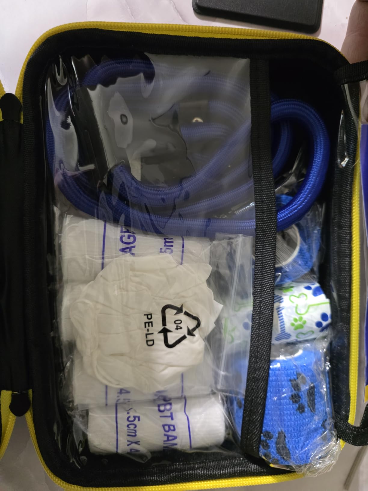 Pet Medic First Aid Kit, Hiking A Must-Have for Pet Owners | Vet-approved essential emergency kit for dogs and cats, perfect for pet homes, travel emergency supplies customer photo 2