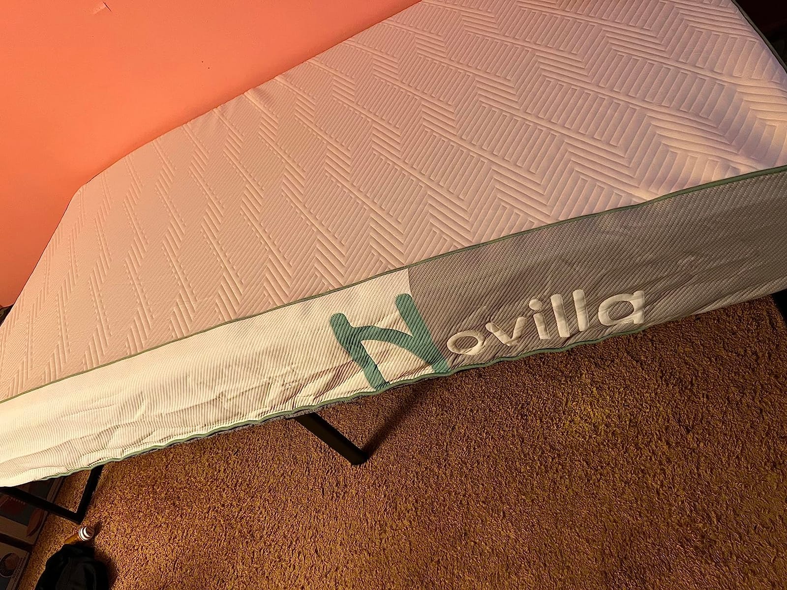 Novilla 14 Inch California King Mattress, Hypoallergenic & Back Pain Relief, Cal King Mattresses in a Box with Smarts Coils, Fiberglass Free CertiPUR-US Certified Colchones Cal No Box Spring Needed customer photo 2