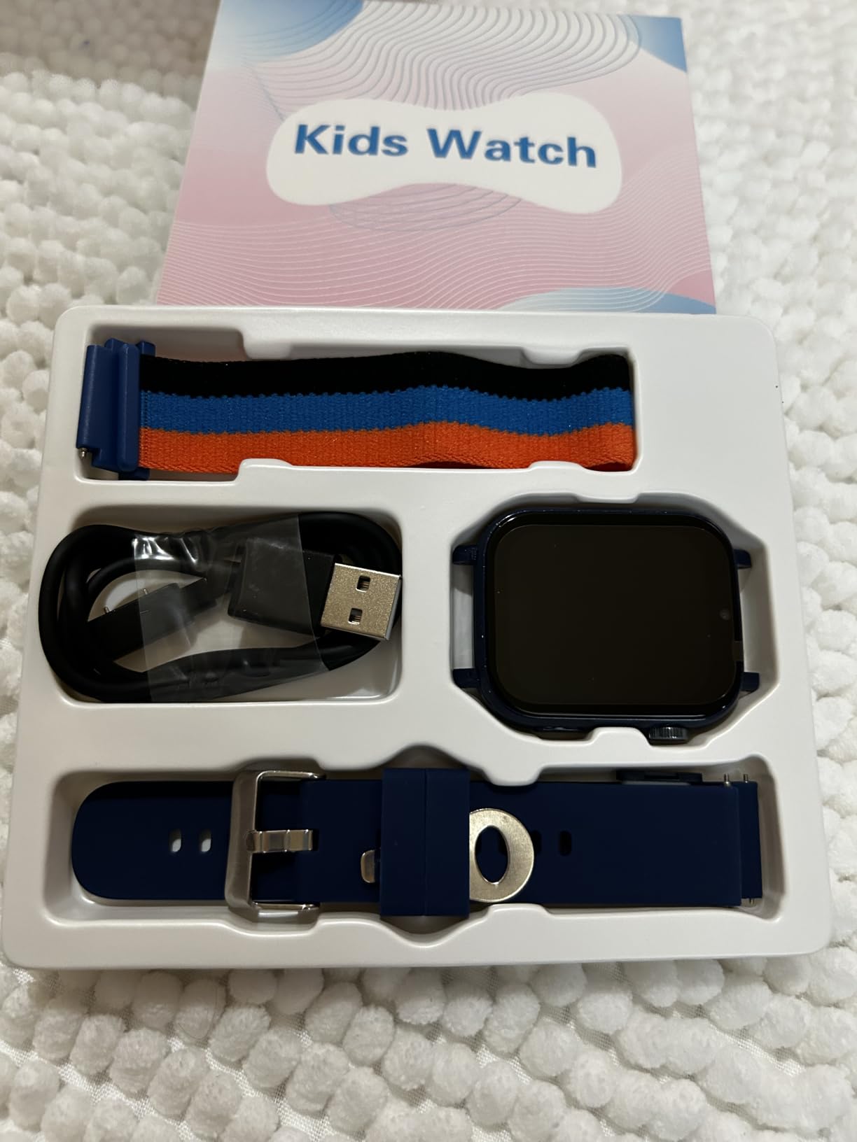 4G Kids Smart Watch for Boys Girls with GPS Tracker, SOS, Two Way Call Video Calling Voice Chat,School Mode, Alarm Clock,Safe Zones,Pedometer,Stopwatch,Games Children Smartwatch for 4-12 (4G Blac) customer photo 2