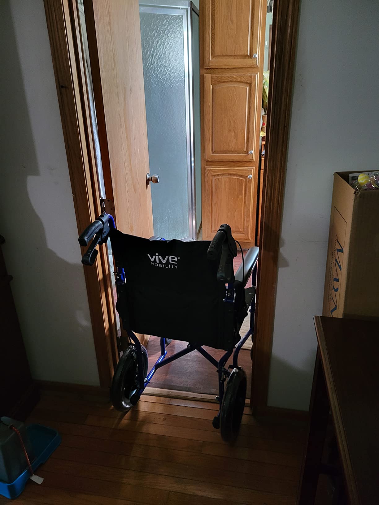 Vive Ultra Lightweight Electric Wheelchair for Adults - Foldable Power Wheel Chair - Collapsible, Folding, Ultralight, Motorized, Light Weight Travel Senior Folding Mobility Aid - Weighs Just 39 lbs customer photo 1