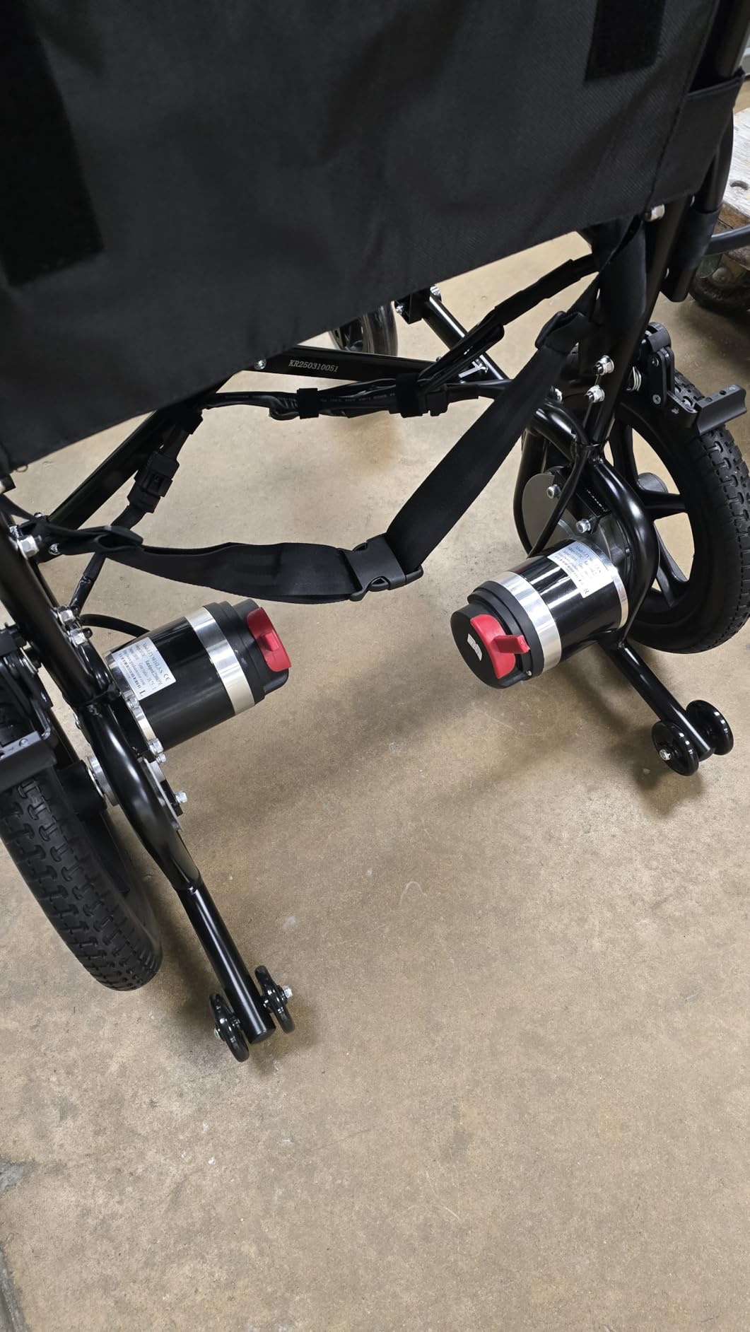Vive Ultra Lightweight Electric Wheelchair for Adults - Foldable Power Wheel Chair - Collapsible, Folding, Ultralight, Motorized, Light Weight Travel Senior Folding Mobility Aid - Weighs Just 39 lbs customer photo 2