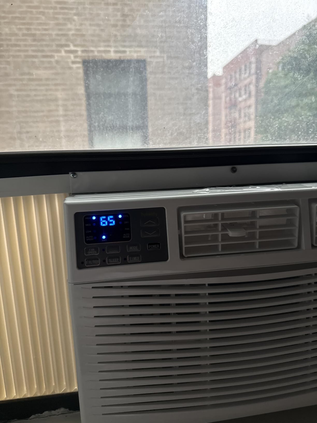 Hykolity WiFi Enabled 10,000 BTU Smart Inverter Window Air Conditioner, 32 dBA Ultra Quiet AC Unit, Energy Efficient Cools up to 450 Sq.Ft, with Remote, Auto/Cool/Fan/Dry/Sleep Modes & 24H Timer customer photo 2