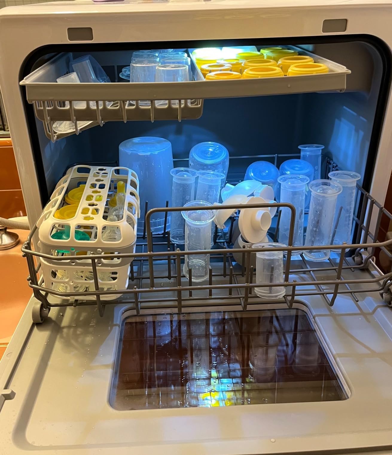 AIRMSEN Large Slim Countertop Dishwasher | Built-in Water Tank customer photo 1