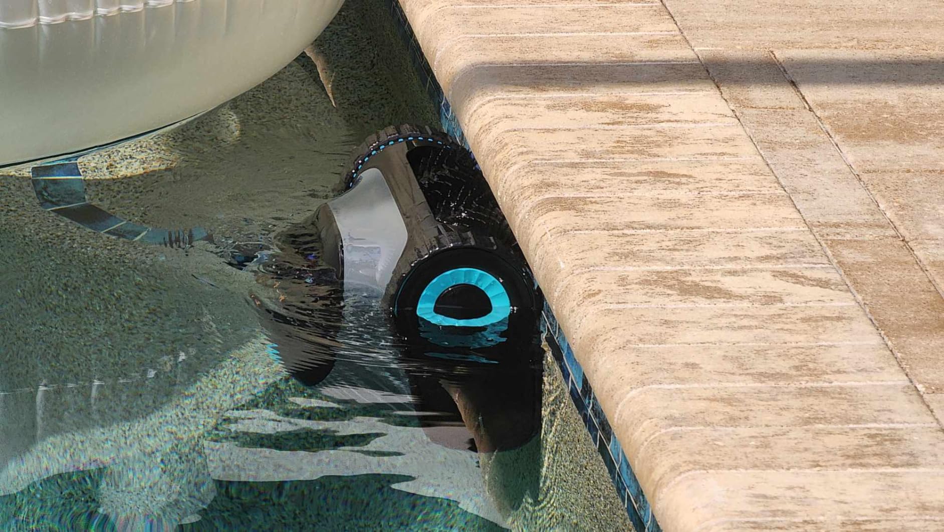 Aiper Scuba S3 Robotic Pool Cleaner for Inground Pools, 5 Modes, Pale Blue customer photo 1