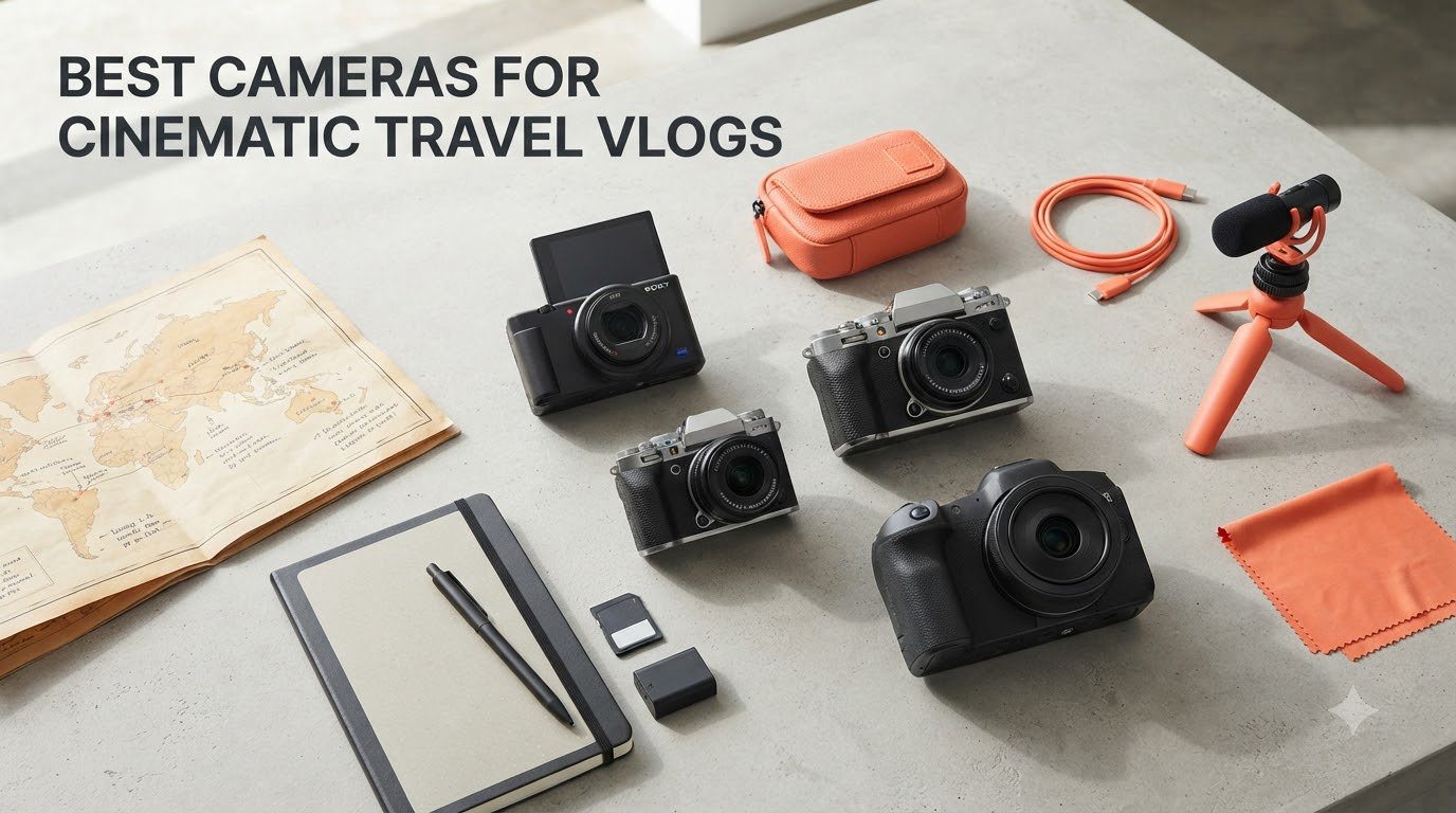 best cameras for cinematic travel vlogs