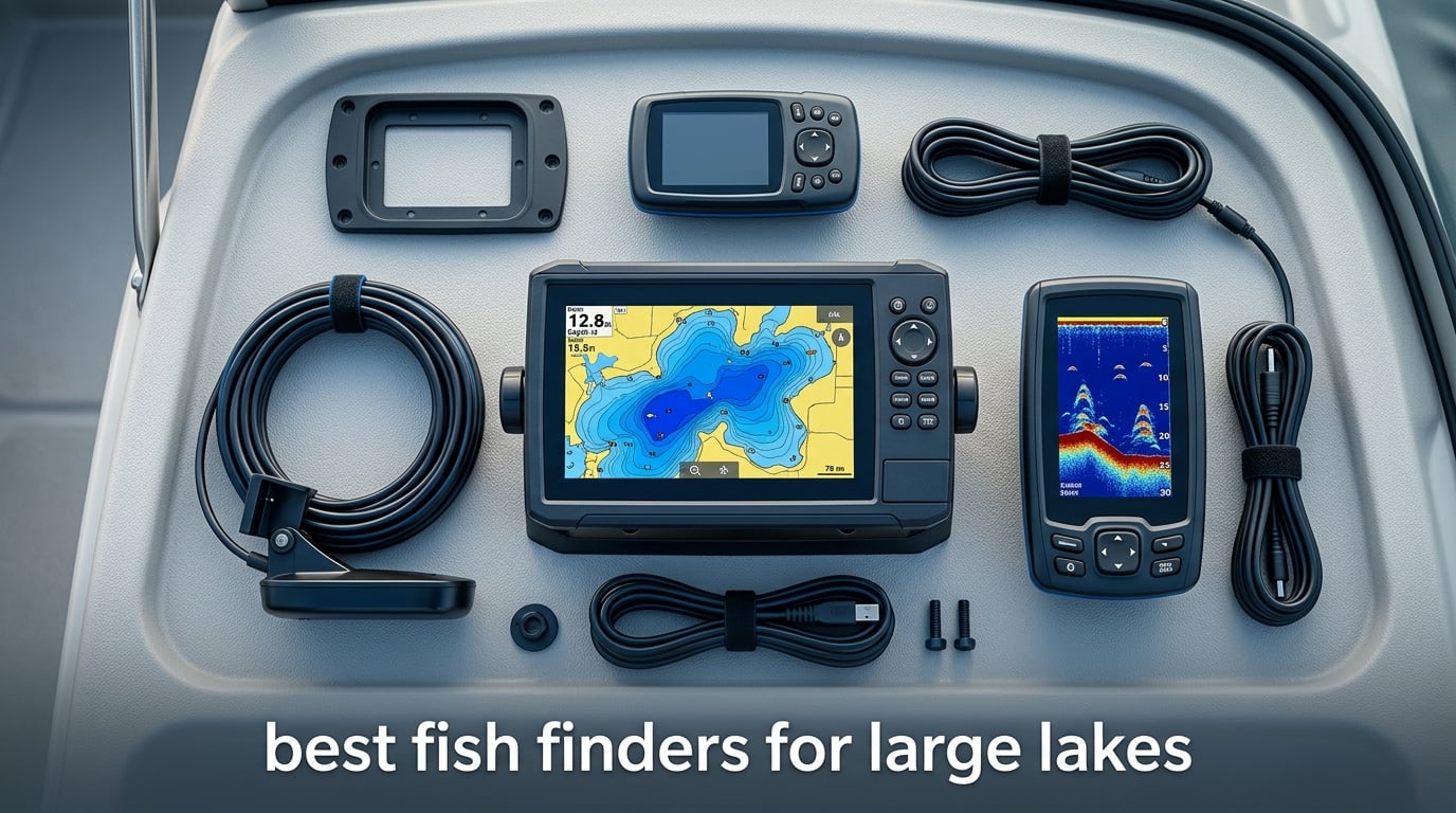 best fish finders for large lakes
