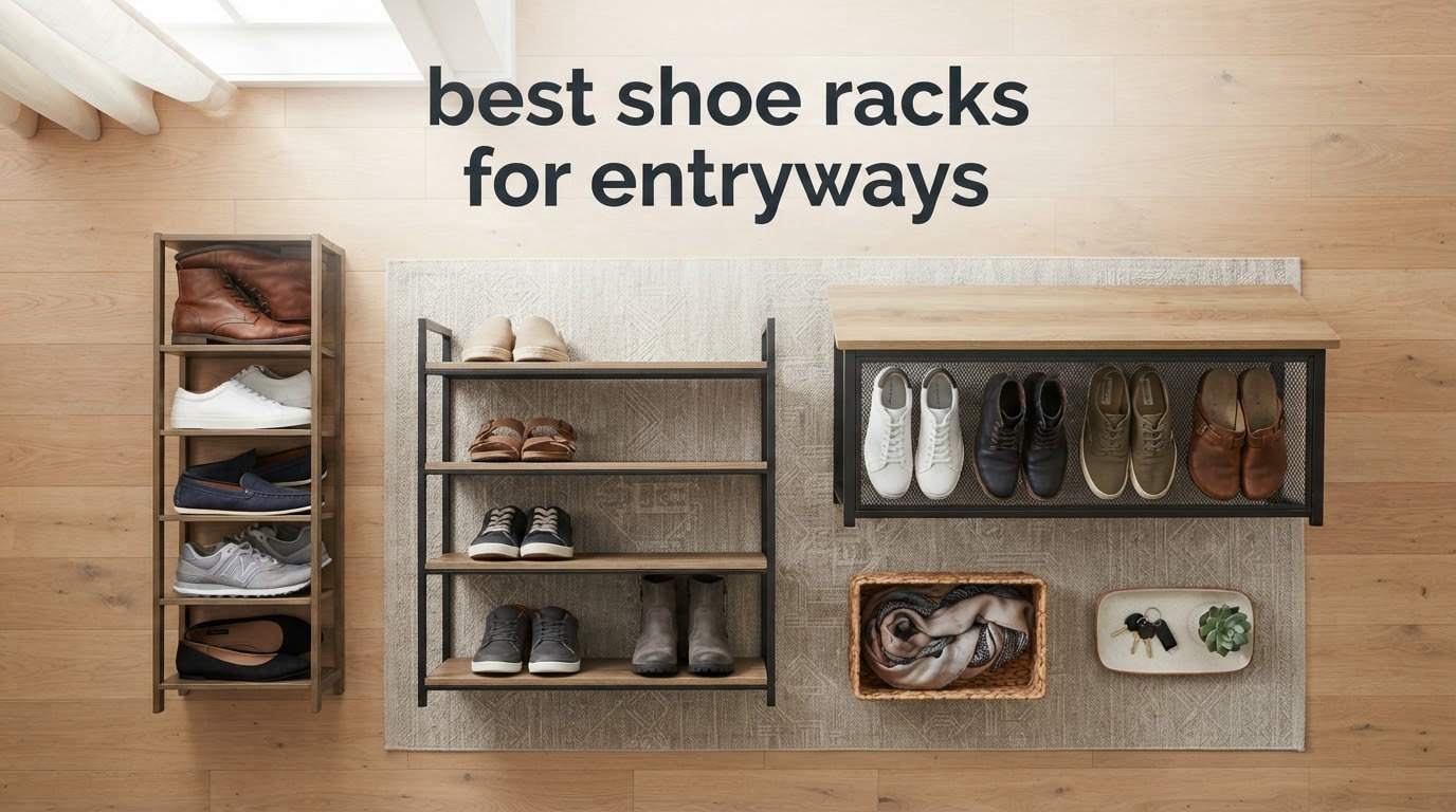 best shoe racks for entryways