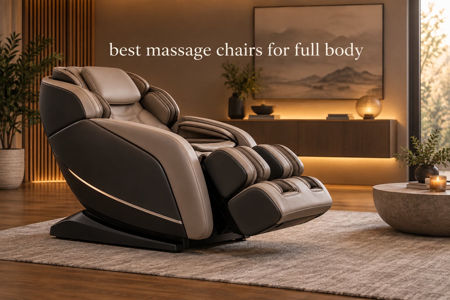 best massage chairs for full body