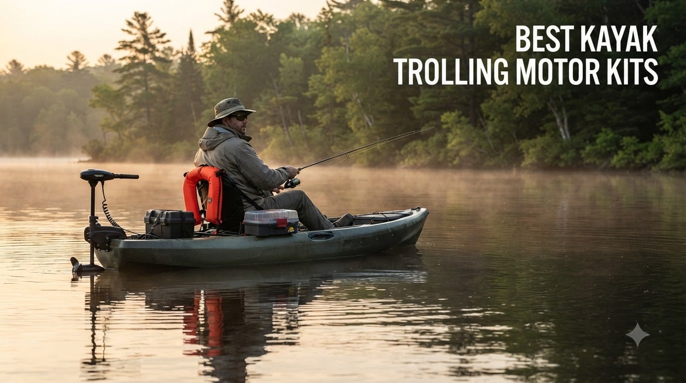 best kayak trolling motor kits