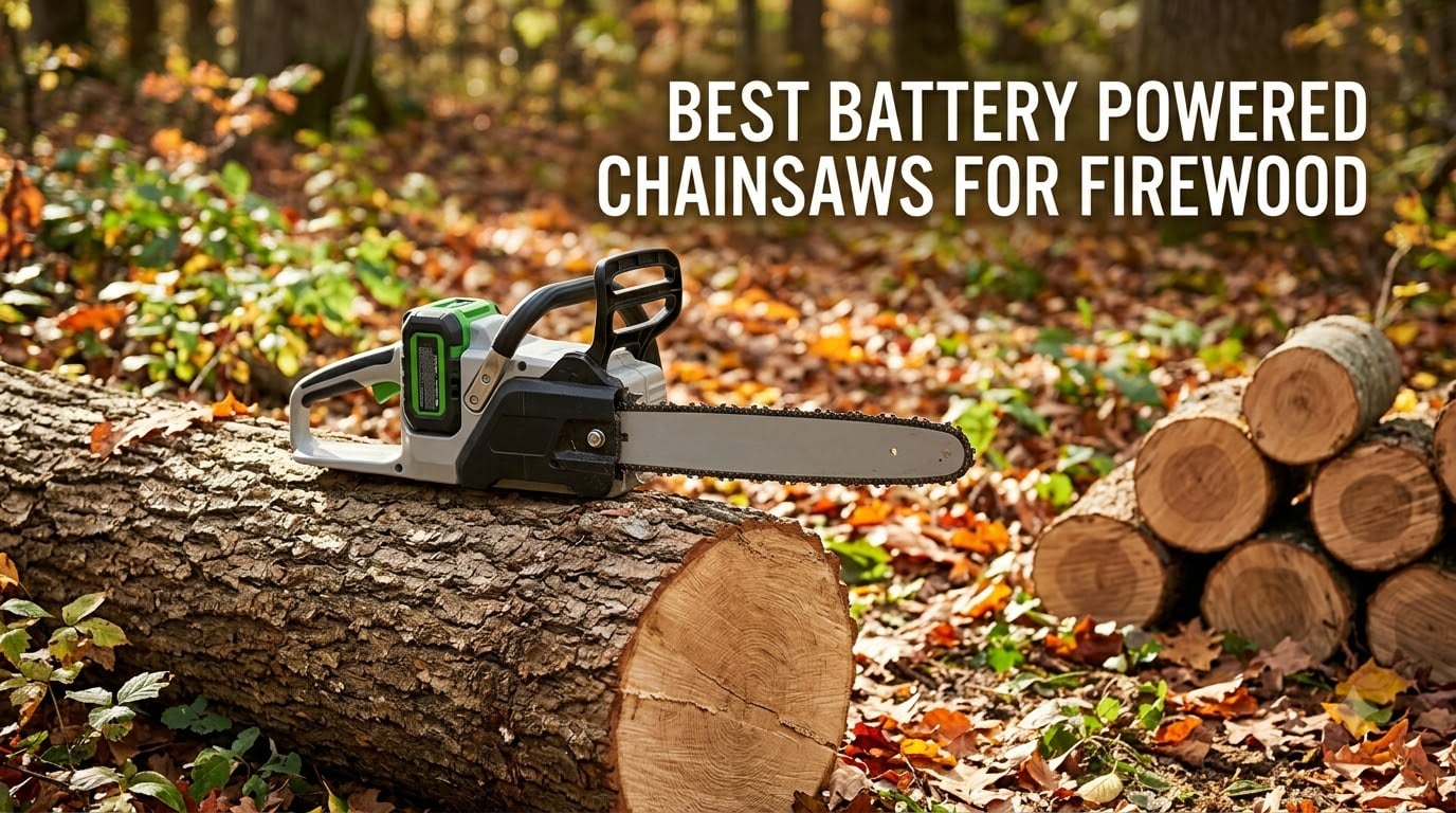 best battery powered chainsaws for firewood