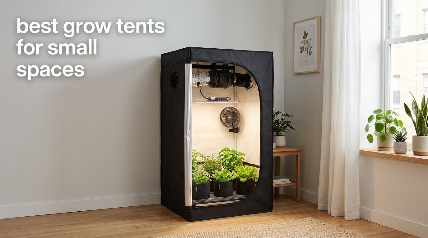 best grow tents for small spaces