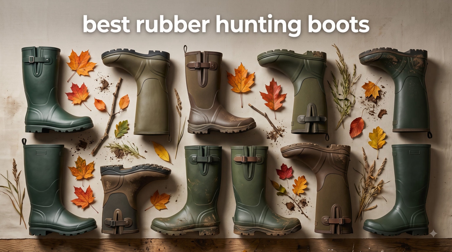 best rubber hunting boots