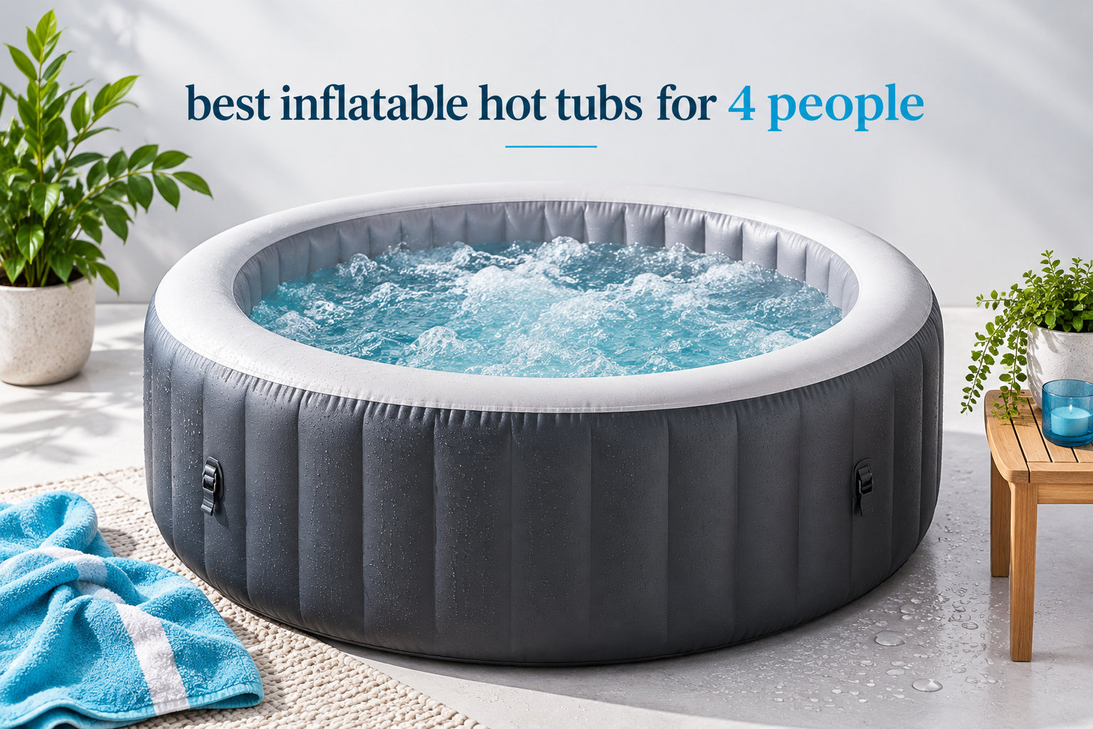 best inflatable hot tubs for 4 people