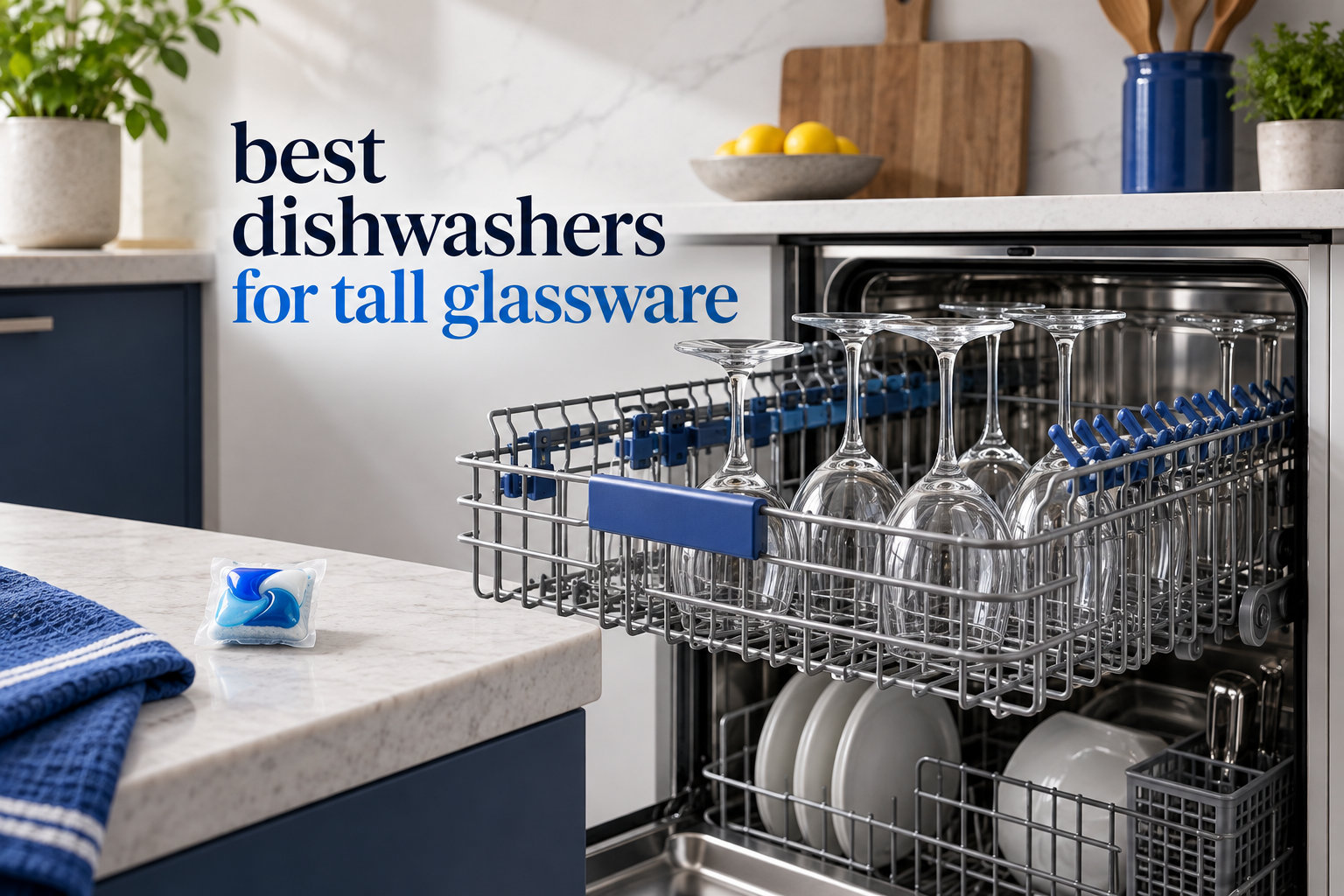 best dishwashers for tall glassware