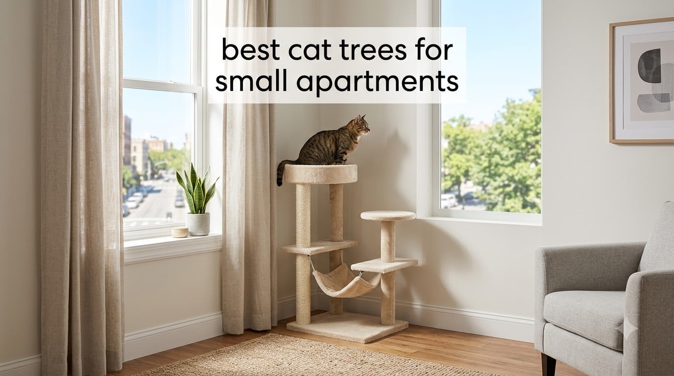 best cat trees for small apartments