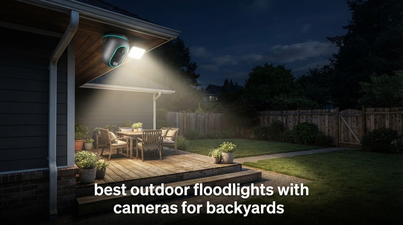 best outdoor floodlights with cameras for backyards