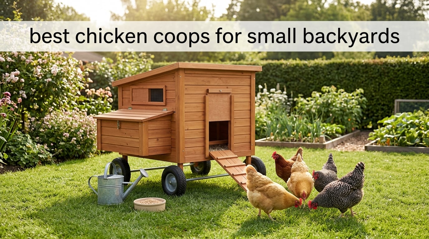 best chicken coops for small backyards