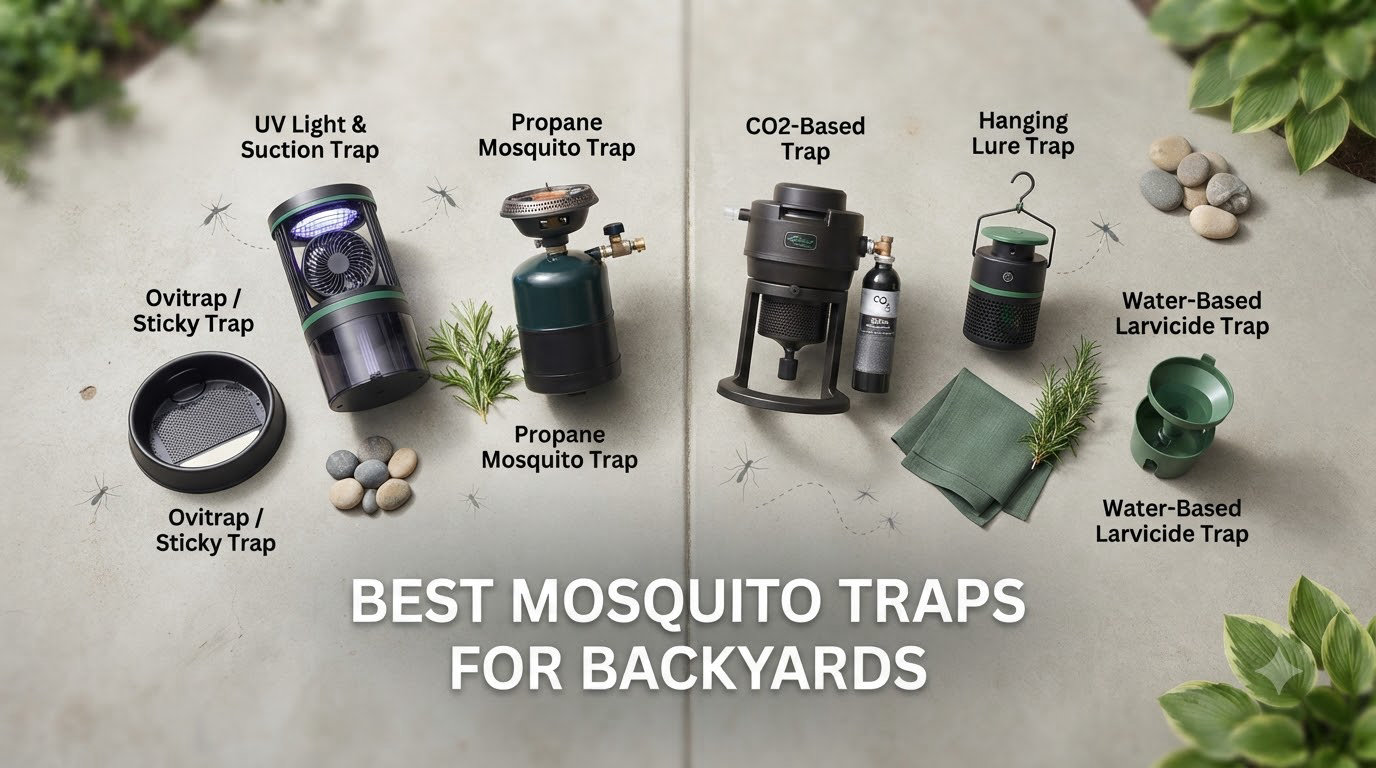 best mosquito traps for backyards