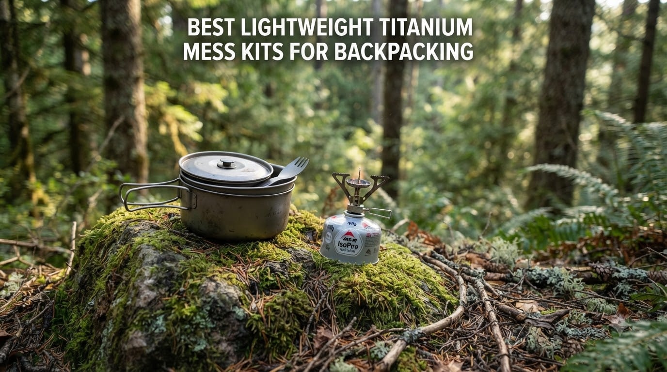 best lightweight titanium mess kits for backpacking