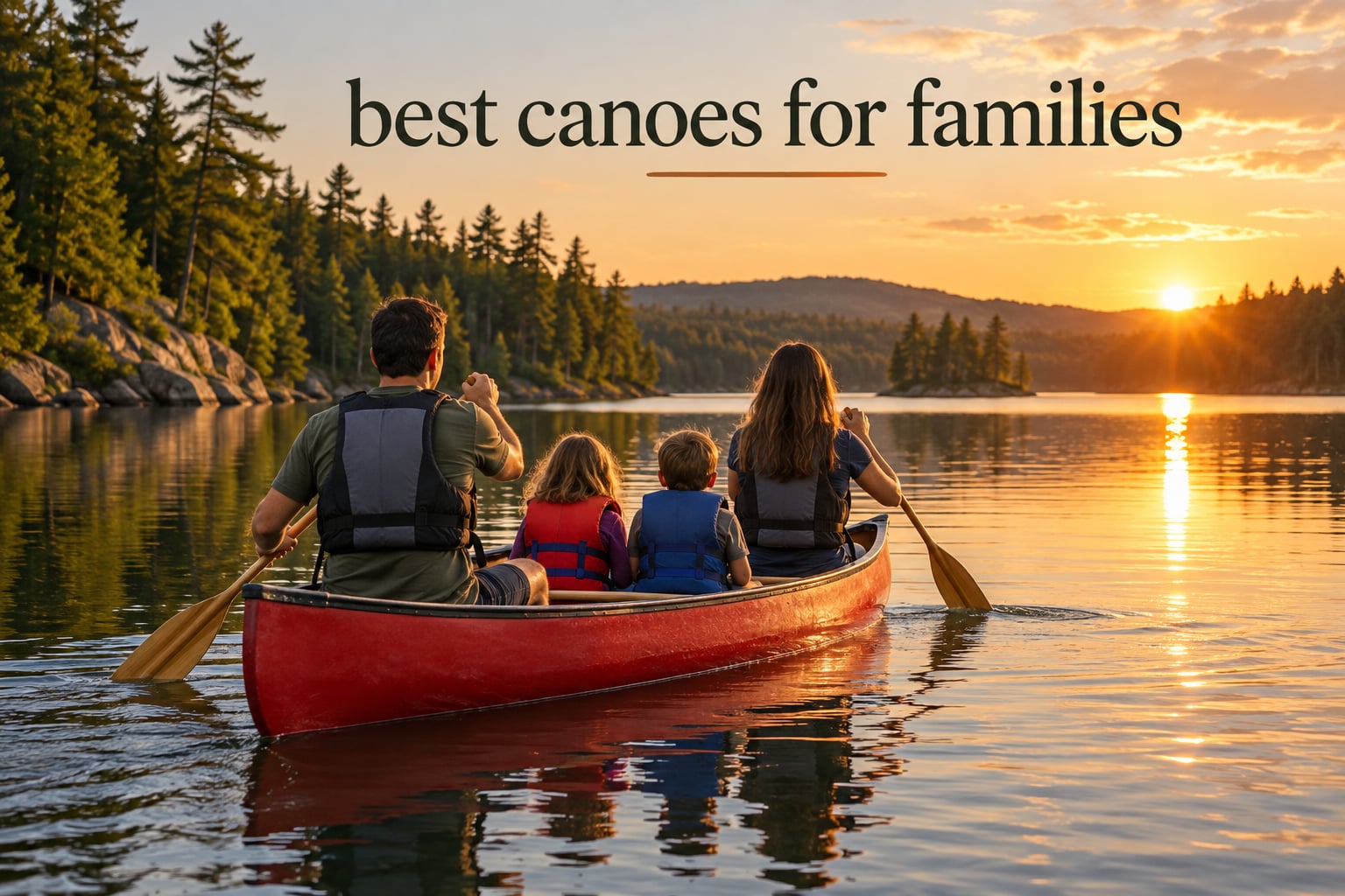 best canoes for families