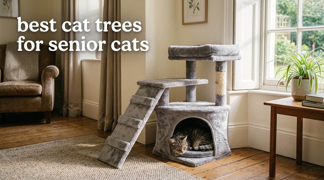 best cat trees for senior cats