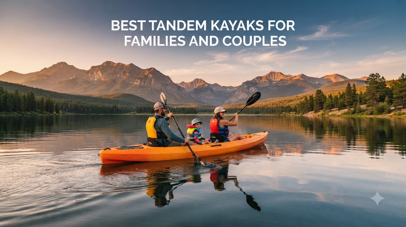 best tandem kayaks for families and couples