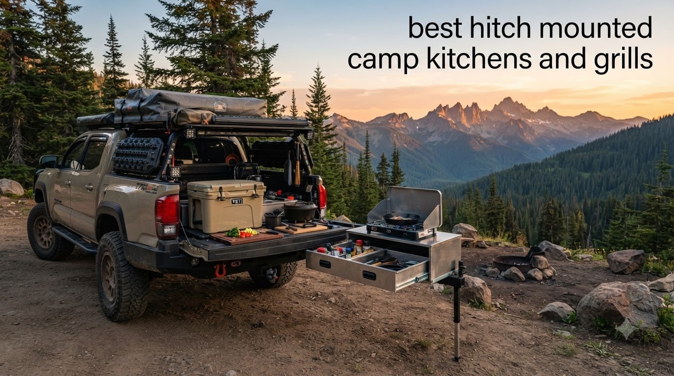 best hitch mounted camp kitchens and grills
