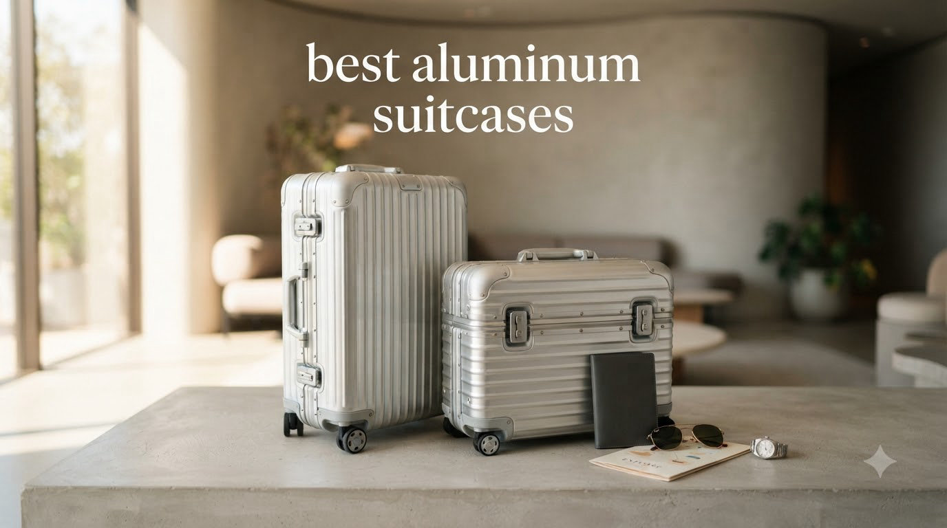 best aluminum suitcases