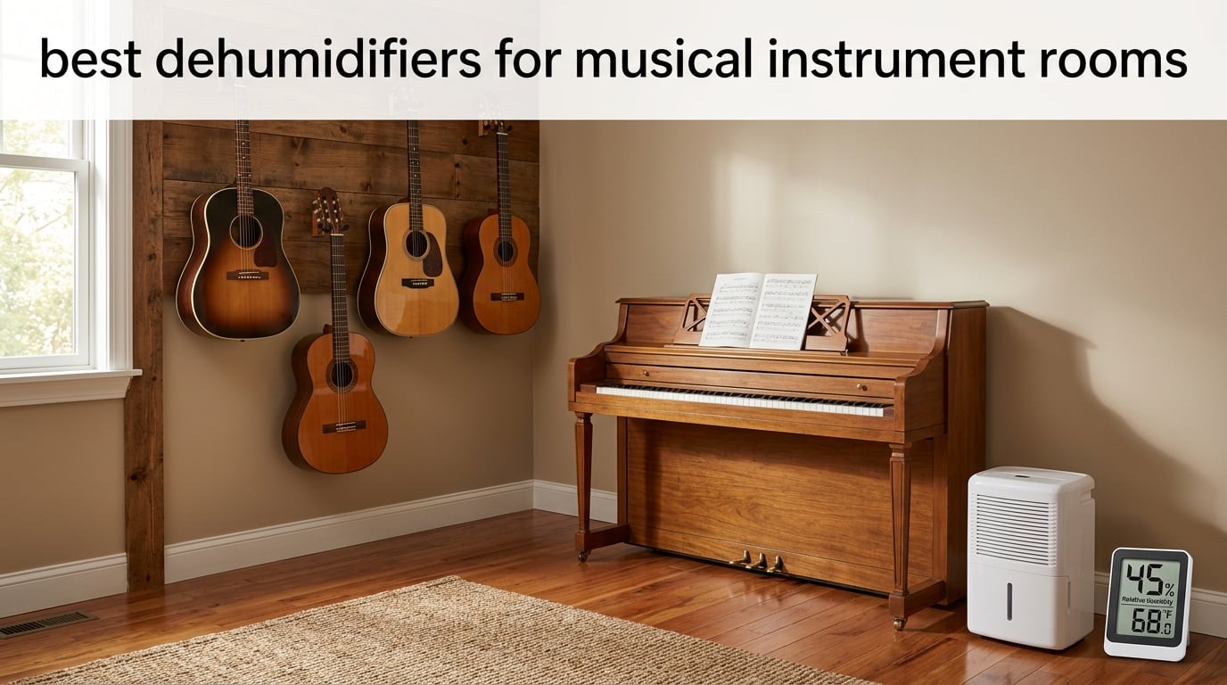best dehumidifiers for musical instrument rooms