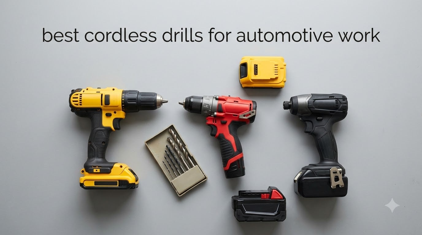 best cordless drills for automotive work