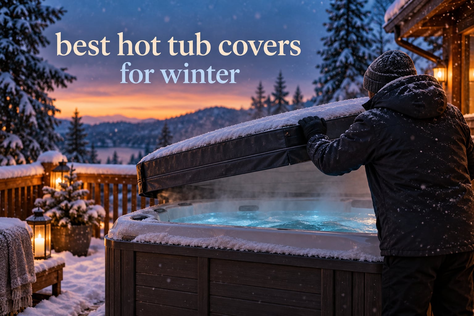 best hot tub covers for winter