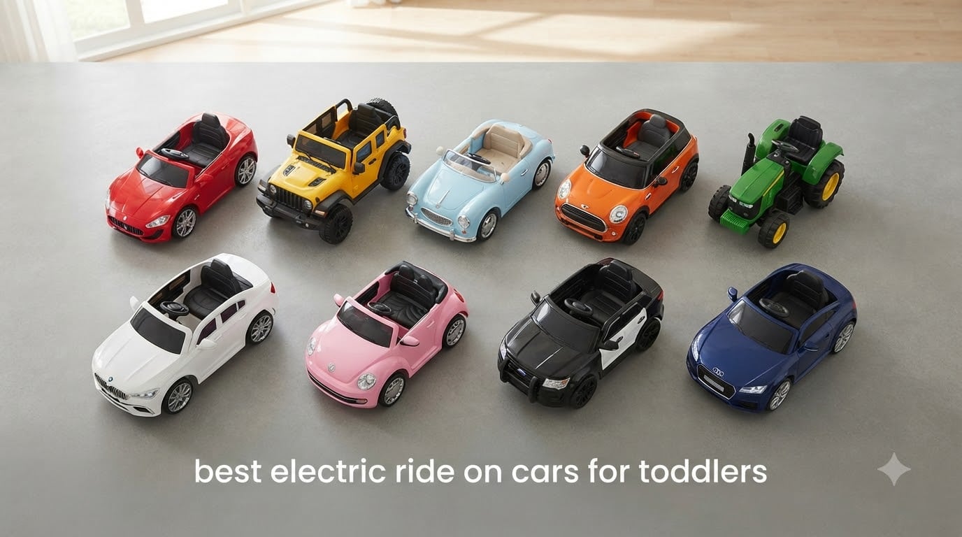 best electric ride on cars for toddlers